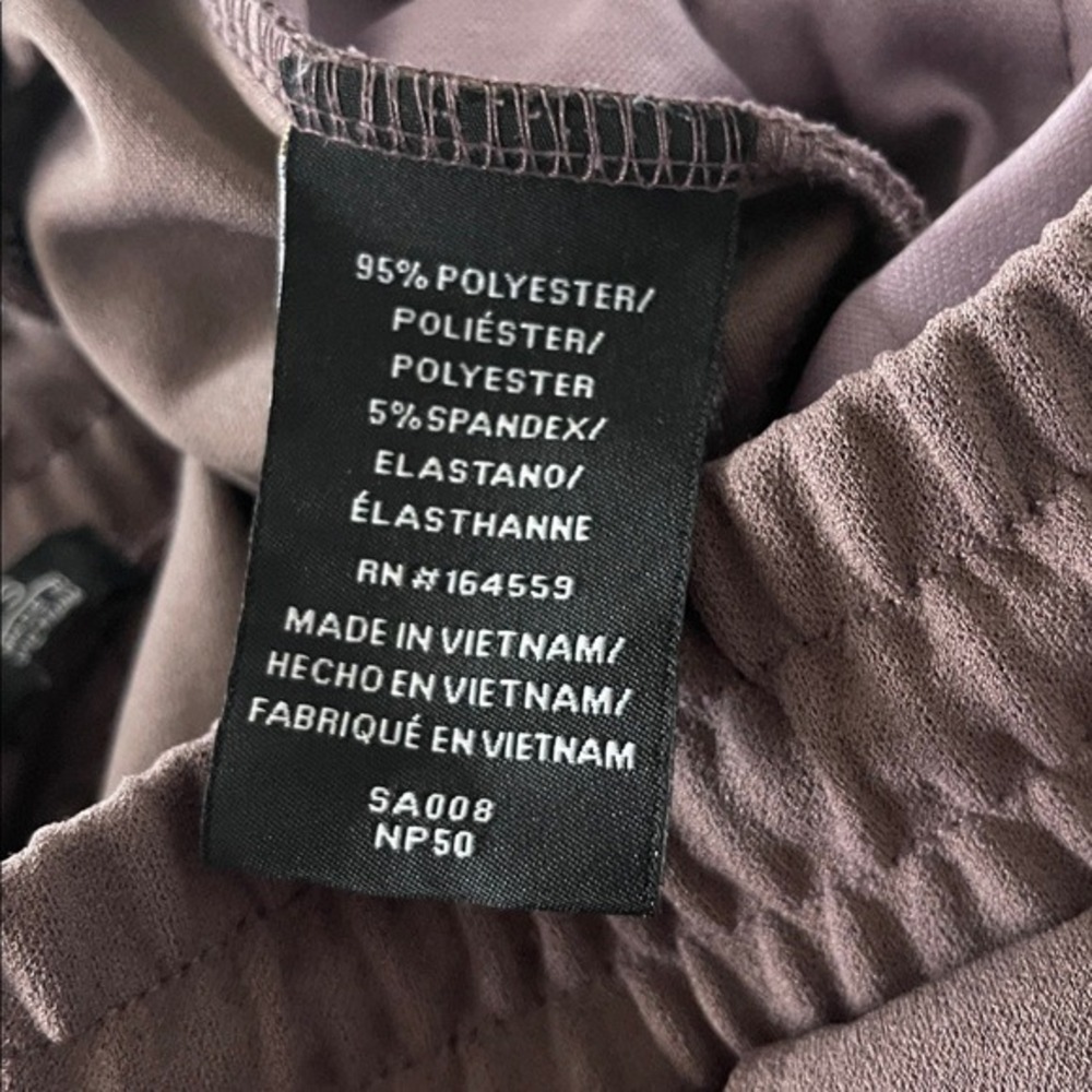 Womens Muted Plum Cargo Jogger Pants Small - Picture 8 of 8